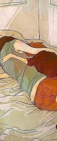 99px.ru аватар Парень с девушкой лежат обнявшись на кровати
