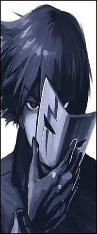 Аватар вконтакте Хей / Hay из аниме Darker then Black / Темнее черного с маской