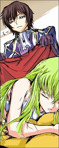 Аватар вконтакте Lelouch Lamperouge / Лелуш Ламперуж и С. С. / Cи-си из аниме Code Geass: Lelouch of the Rebellion / Код Гиас: Восставший Лелуш