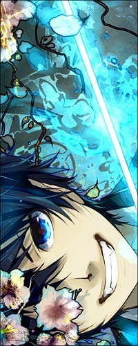 Аватар вконтакте Окумура Рин / Okumura Rin из аниме Синий Экзорцист / Blue Exorcist / Ao no Exorcist