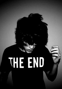 99px.ru аватар Парень в футболке с надписью 'The end'