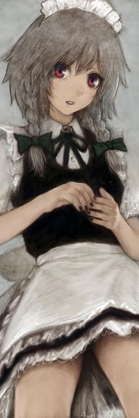 Аватар вконтакте Сакуя Изаеи / Izayoi Sakuya из игры Touhou / Проект Восток (Embodiment of Scarlet Devil)