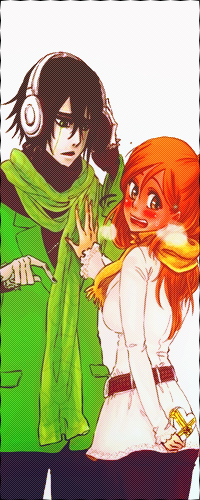 Аватар вконтакте inoue Orihime and Ulquiorra Schiffer из аниме 'Bleach '