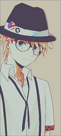 Аватар вконтакте Kurusu Shou из аниме Uta no Prince-sama: Maji Love 1000% в очках и шляпке