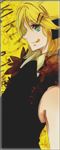 99px.ru аватар Vocaloid Kagamine Rin / Вокалоид Кагамине Рин