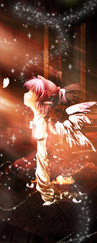 99px.ru аватар Девушка с крыльями наслаждается ночной тишиной