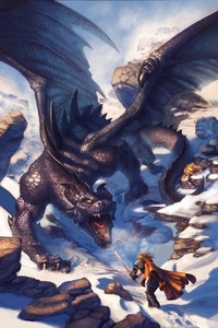99px.ru аватар Сражение храброго рыцаря с огнедышащим драконом