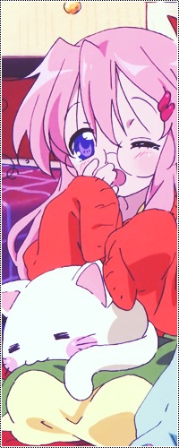 Аватар вконтакте Takara Miyuki / Такара Миюки из аниме Lucky Star / Счастливая звезда с котёнком
