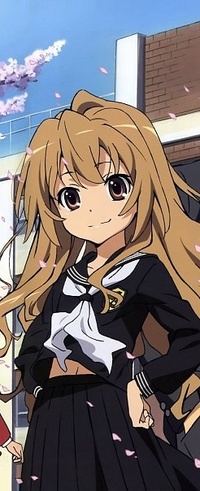 Аватар вконтакте Тайга в новой школьной форме(аниме Toradora)