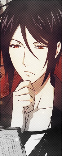 Аватар вконтакте Себастьян из OVA к аниме Тёмный дворецкий The Making of Kuroshitsuji II изучает сценарий