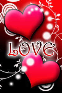 Аватар вконтакте Сердечки ко дню Святого Валентина (Love / Любовь)