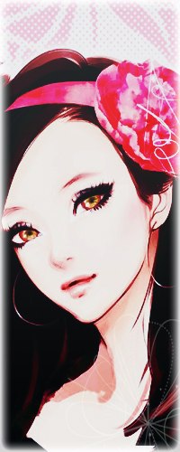 99px.ru аватар Симпатичная девушка в ободке с розой (art by Takenaka aka Dahlia)