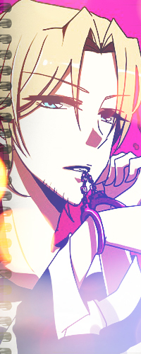 Аватар вконтакте Франция из аниме Хеталия / Hetalia кусает цепь от наручников