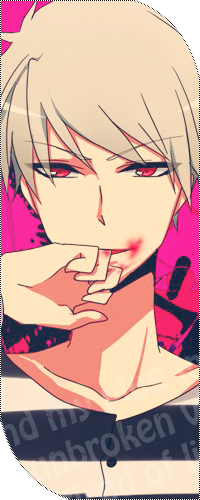 Аватар вконтакте Пруссия из аниме Хеталия / Hetalia вытирает с губ кровь