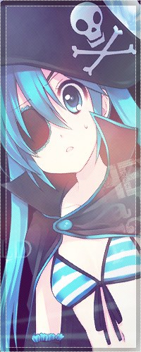 Аватар вконтакте Vocaloid Hatsune Miku / Вокалоид Хатсунэ Мику - пиратка