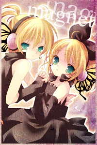 Аватар вконтакте Vocaloid Lagamine Rin & Len / Вокалоиды Рин и Лен Кагамине (magnet)