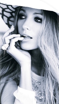 Аватар вконтакте Блейк Лайвли /  Blake Lively из сериала Сплетница /  Gossip в шляпе