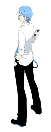 Аватар вконтакте Вокалоид / Vocaloid Matsuda Ppoiyo / Матсуда Поийо с плеером в руке