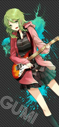 Аватар вконтакте Вокалоид / Vocaloid Гуми Мегпоид / Gumi Megpoid