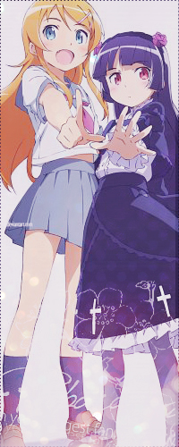 Аватар вконтакте Kuroneko / Куронеко и Кирино / Kirino из аниме Моя младшая сестра не может быть такой милой / Ore no Imouto ga Konna ni Kawaii Wake ga Nai
