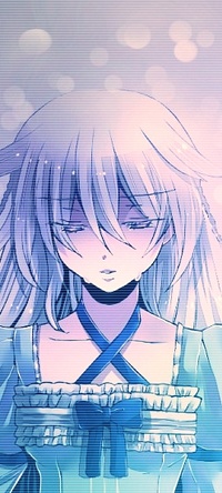 Аватар вконтакте Алиса Воля Бездны / Alice Will of the Abyss из манги 'Сердца Пандоры / Pandora hearts' плачет
