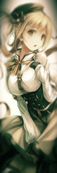 Аватар вконтакте Мами Томоэ / Mami Tomoe из аниме Девочка-волшебница Мадока Магика / Mahou Shoujo Madoka Magica / Puella magi Madoka magica