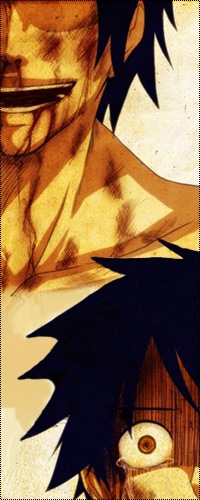 Аватар вконтакте Луффи / Luffy плачет и Эйс / Ace в крови из аниме Ван Пис / One Piece