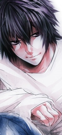 Аватар вконтакте Эл Лолайт / L Lawliet из аниме Тетрадь Смерти / Death Note