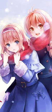 Аватар вконтакте Алиса Маргатроид / Alice Margatroid и Кирисаме Мариса / Kirisame Marisa из игры Тохо / Touhou
