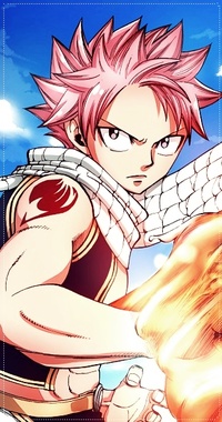 99px.ru аватар Нацу Драгнил / Natsu Dragnil из аниме Хвост Феи / Fairy Tail