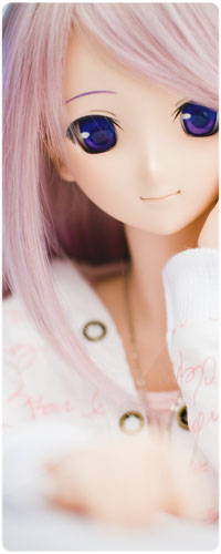99px.ru аватар Милая кукла с большими голубыми глазами и розовыми волосами