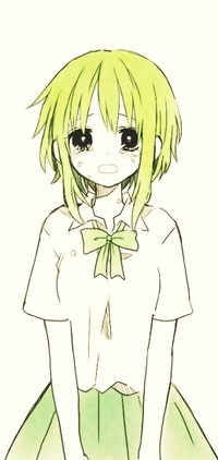 Аватар вконтакте Вокалоид Гуми Мегпоид / Vocaloid Gum Megpoid плачет