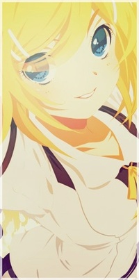 Аватар вконтакте Vocaloid Kagamine Rin / Вокалоид Кагамине Рин, арт мангаки Kaze-Hime