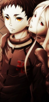 99px.ru аватар Ганта Игараши / Ganta Igarashi и Широ / Shiro из аниме Страна чудес смертников / Deadman Wonderland