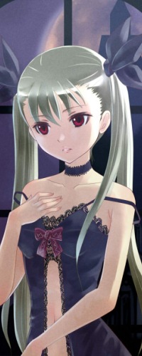 Аватар вконтакте Мина Цепеш / Mina Tepes из аниме Танец на набережной вампиров / Dance in the vampire bund ночью