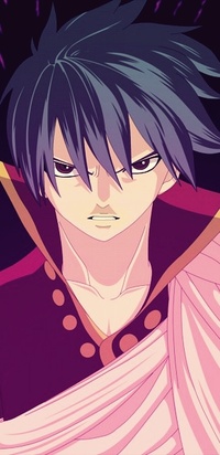 Аватар вконтакте Зереф / Zeref  из аниме Хвост Феи / Фейри Теил / Fairy Tail злобно смотрит