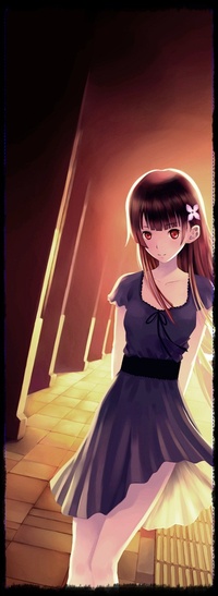 99px.ru аватар Санка Рэя / Sanka Rea из аниме Санка Рэя / Sankarea среди домов
