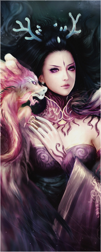 99px.ru аватар Девушка с рогами и с драконом на плече