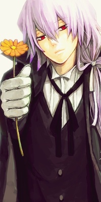 Аватар вконтакте Зарксис Брейк / Zarksis Break из манги Сердца Пандоры / Pandora Hearts с цветком