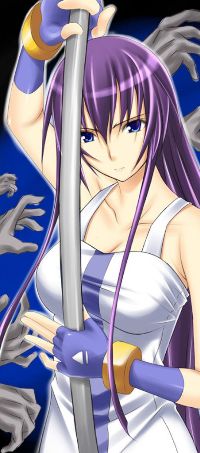Аватар вконтакте Саэко Бусуджима / Saeko Busudzhima из аниме High school of the dead / Школа мертвецов с мечом