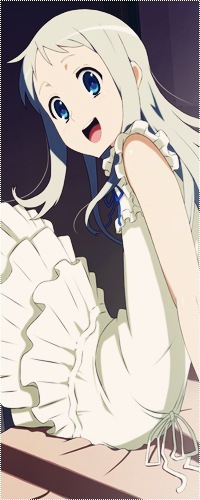 Аватар вконтакте Honma Meiko (Menma) / Мэйко Хонма (Мэнма) из аниме Ano Hi Mita Hana no Namae wo Bokutachi wa Mada Shiranai / AnoHana / А нам все невдомек, как звался тот цветок / Невиданный цветок
