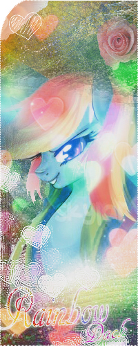 Аватар вконтакте Rainbow Dash / Рэйнбоу Дэш из мультсериала Мои маленькие пони: Дружба — это чудо / My Little Pony: Friendship is Magic