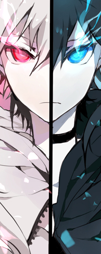 Аватар вконтакте White Rock Shooter & Black Rock Shooter