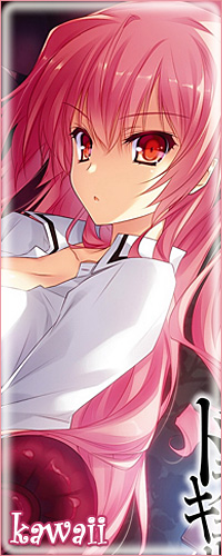 Аватар вконтакте Анимешная девушка с розовыми волосами и красными глазами в белой рубашке сидит в кресле, арт Yasaka Minato (kawaii / милая)