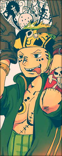 Аватар вконтакте Roronoa Zoro / Ророноа Зоро из аниме One Piece / Ван Пис / Большой Куш в стиле Vocaloid - Matryoshka / Вокалоид - Матрешка