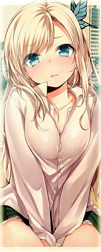 Аватар вконтакте Kashiwazaki Sena / Сэна Касивадзаки со слезами на глазах, из аниме Boku wa Tomodachi ga Sukunai / У меня мало друзей