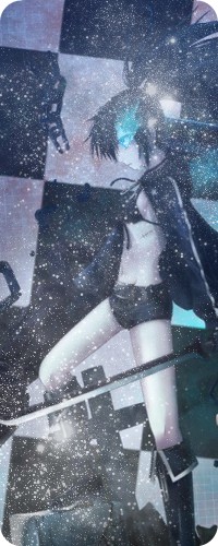 Аватар вконтакте BRS / Black Rock Shooter / Черный Стрелок Рока / Стрелок с Черной Скалы из одноименного аниме