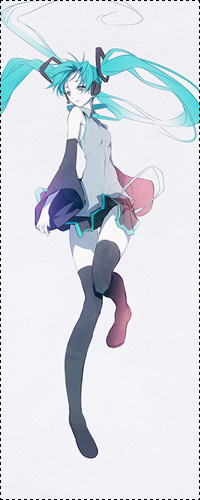 Аватар вконтакте Vocaloid Miku Hatsune / Вокалоид Мику Хатсуне