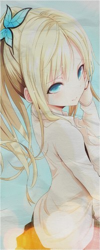 Аватар вконтакте Kashiwazaki Sena / Сэна Касивадзаки из аниме Boku wa Tomodachi ga Sukunai / У меня мало друзей с заколкой в форме бабочки