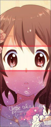 Аватар вконтакте Hirasawa Yui / Хирасава Юи из аниме K-ON / Кей-он / Кейон / Легкая музыка со слезами на глазах